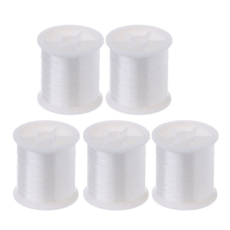 YEUHTLL 100m/Roll Transparent Nylon Clear Sewing Thread For Clothing Diy  Jewelry Beading