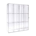 thumbnail image 1 of YEUHTLL 12 Grids Clear Acrylic Model Toy Display Case Action Figures Dustproof Showcase, 1 of 8