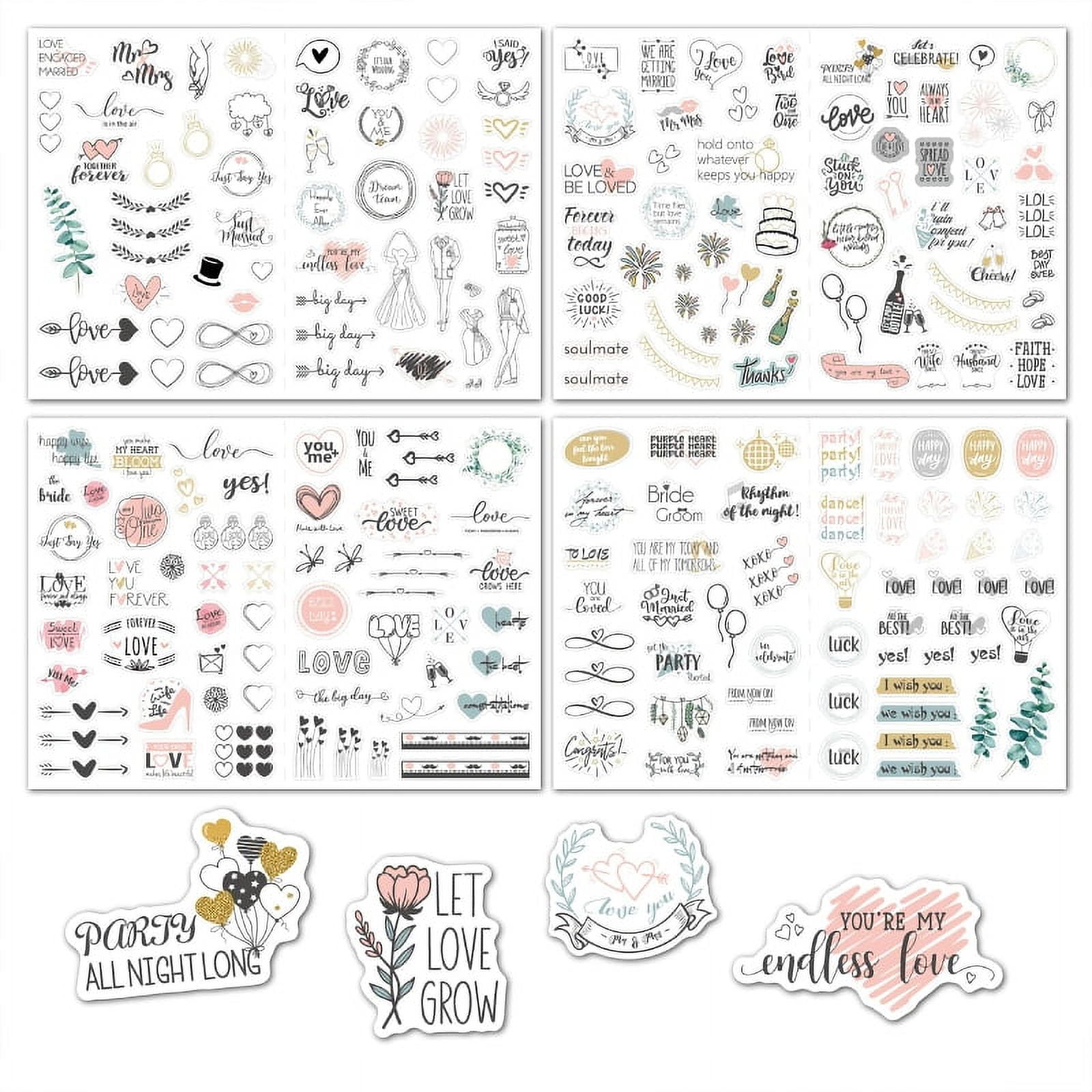 Happily Ever After Wedding Stickers by Recollections™