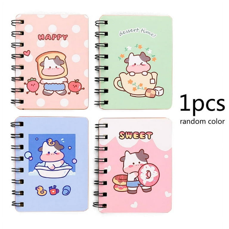 Kawaii School Notebook Girls, Mini Note Books Kids Girls
