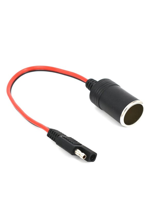 Cigarette Lighter Plug to SAE Adapter Extension Charging Cable Great Performance