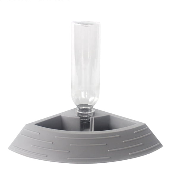 YEUHTLL Reptile Automatic Water Dispenser 2-in-1 Corner Dish for Snake Frog Gecko