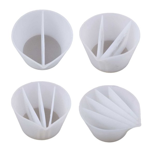 YEUHTLL Silicone Cup Measuring Cup for Resin Color Mixing UV Resin Epoxy Equipment DIY
