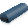 thumbnail image 1 of YEXJ 3/4 Jumbo Round Massage Table Bolster Pillow Pad - 26 x 9 x 6-1/4 Inch,Blue, 1 of 7