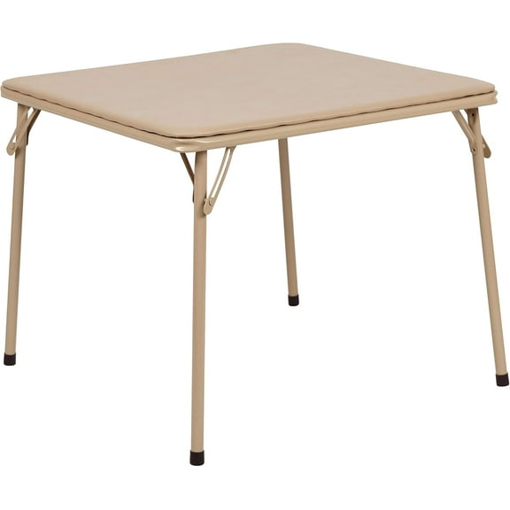 YEXJ Blue Folding Table Daycare Classroom very lightweight and portable, suitable for various scenarios, practical small furniture-Tan