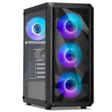 YEYIAN Gaming PC. Intel Core i5 14400F, NVIDIA RTX 4060 Ti, 1 TB NVMe, 32GB DDR5, 650W 80+ GOLD, Windows 11 Home. Model YPI-TA44F0C-46T1MC