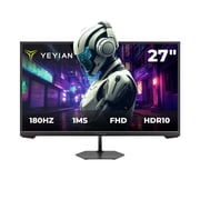 Yeyian 27 Gaming Monitor Full HD 180Hz Fast IPS 1ms HDR FreeSync G Sync Compatible   Model YMF IPF27 G1