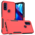 thumbnail image 1 of YEYKX Defender Case for Motorola Moto G Pure 6.5'' Heavy Duty 1 in 1 Design Rugged Full Body Dustproof Shockproof Bumper Non-Slip Protective Cover,Red,For Moto G Pure, 1 of 5