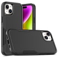 thumbnail image 1 of YEYKX Defender Case for iPhone 15 Plus 6.7'' - Heavy Duty 1 in 1 Design Rugged Full Body Dustproof Shockproof Bumper Non-Slip Protective Cover,Black,For iPhone 15 Plus, 1 of 5