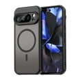 thumbnail image 1 of YEYKX Magnetic for Google Pixel 10 Pro Case [Compatible with MagSafe] [Military Grade Drop Protection] Translucent Matte Shockproof Phone Case,Black,For Google Pixel 10 Pro, 1 of 8