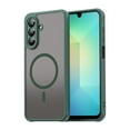 thumbnail image 1 of YEYKX Magnetic for Samsung Galaxy A26 5G Case [Compatible with MagSafe] [Military Grade Drop Protection] Translucent Matte Shockproof Phone Case,Green, 1 of 8