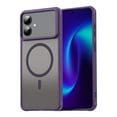 thumbnail image 1 of YEYKX Magnetic for Samsung Galaxy S26 Edge 5G Case [Compatible with MagSafe] [Military Grade Drop Protection] Translucent Matte Shockproof Phone Case,Purple, 1 of 7
