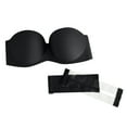YEYLANERS Bras for Women Invisible Strapless Clear Back Strap
