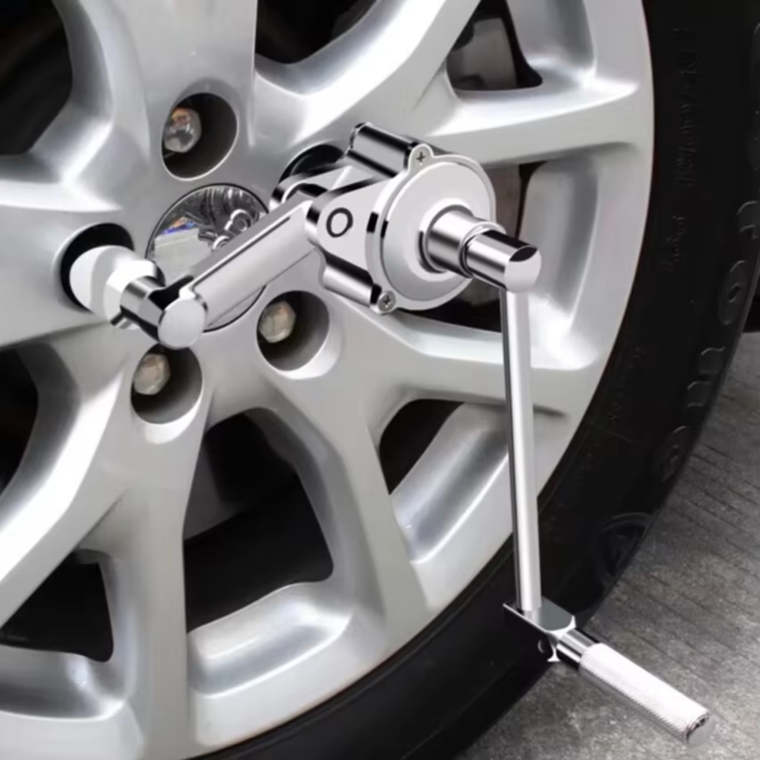 YEYNGQC 1Set 1/2” Torsional Torque Multiplier Wrench Lug Nut Remover