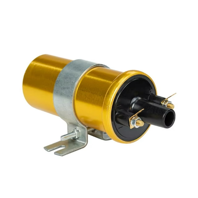 YEYNGQC Car High Performance 12V Sports Ignition Coil Points Condenser