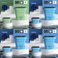 YEYNGQC Portable Foldable Washing Machine With Spin Dryer Automatic