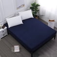 YEYNGQC Solid Waterproof Mattress Protector with Elastic Band Sanding