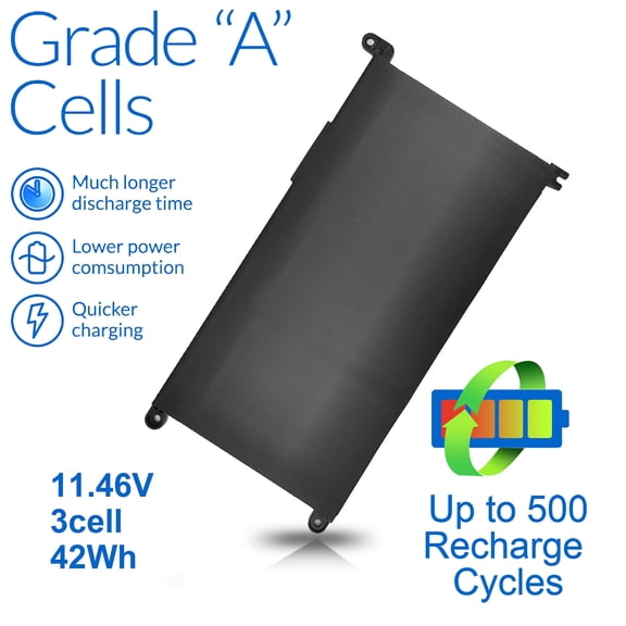 YEYNGQC YRDD6 1VX1H Laptop Battery   Inspiron 5482 5485 5491 3310 2-in-1 3493 3593 3793 5493 5585 5593 5480 5590 3584 Vostro 3491
