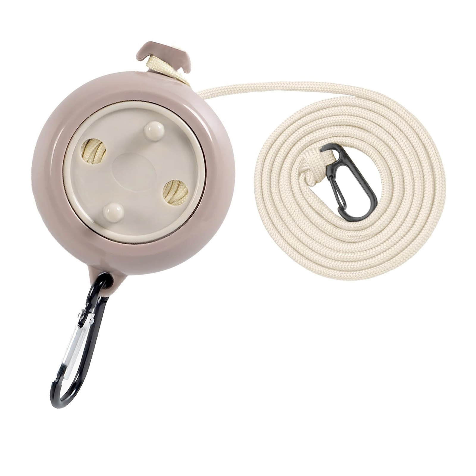 YEjing Portable Travel Clothesline Cord, Adjustable Camping Clothes ...