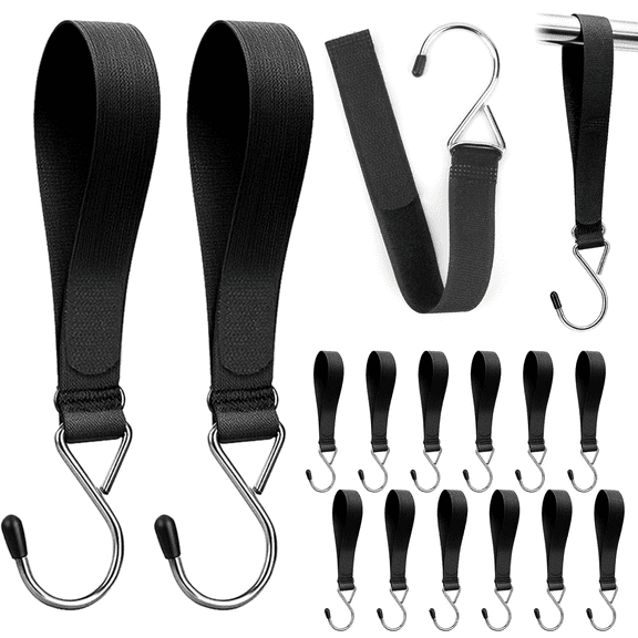 YEyangqi 15 PCS Multi Functional Metal Tent Hooks，for Outdoor Ice Fishing Tent Hunting Camping Hiking