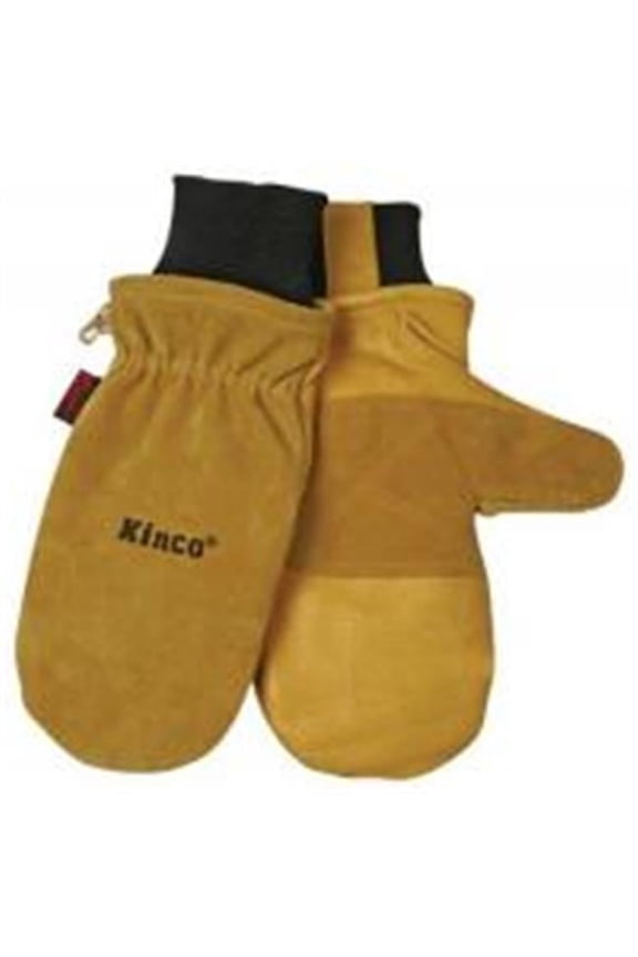 1770670 Small Grain Pigskin Mitten Gloves with Heat keep Lining