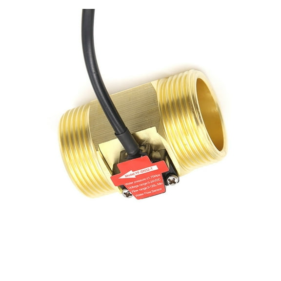 YF-DN32-T 3-120L/min iSentrol Hall Effect Flow Sensor Water BSP G1 1/4" Threaded End DN32 Connection 3% error Turbine Flowmeter