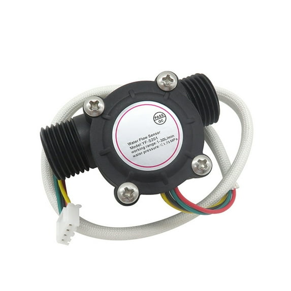YF-S201 Water Flows Sensors 1.75MPa Flows Sensors 3.5-24V G1/2inch Water Control Liquid Flowmeter Counter Sensors Replacement