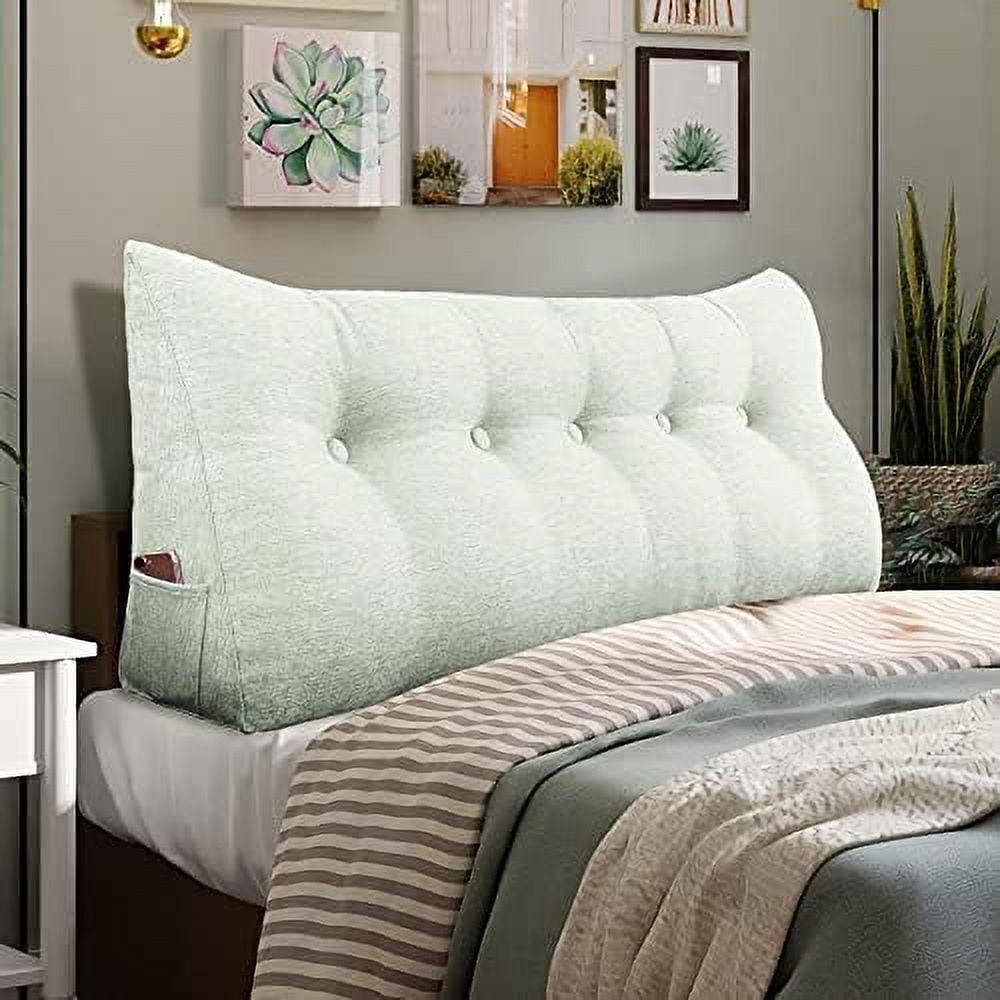 YFENGBO Ergonomics Headboard for Full Size Bed Button Tufted Padded