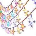 YFGEFTR 40 LED Moon String Lights Battery Operated 20ft Moon Mini Star ...