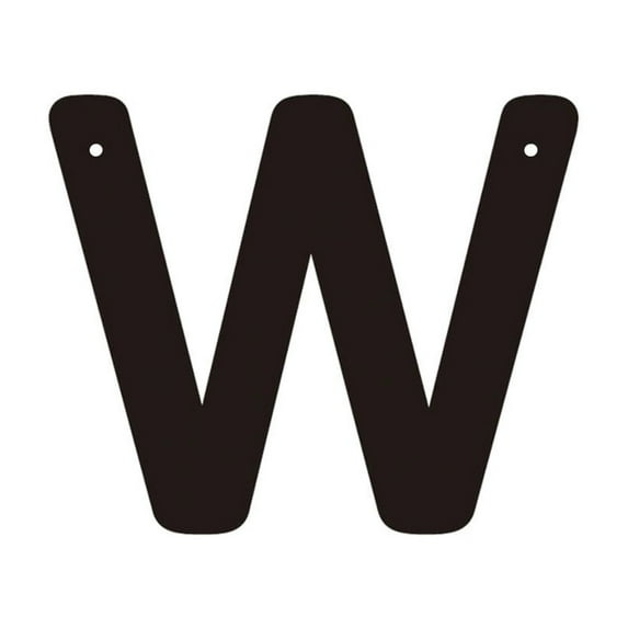 YFGEFTR 6 Inch Cast Iron House Letters, Cast Iron Metal Letter Garden Door Mailbox Decor, Black Letter