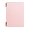 thumbnail image 1 of YFGEFTR 6-Ring Professional Notebook, Refillable Notebook, Writing Journal, Ivory Paper, Blush Pink Faux Leather Cover, 1 of 6