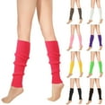 thumbnail image 1 of YFGEFTR 80s 90s Leg Warmers for Women, Neon Ribbed Leg Socks, Stylish Accessories for Inspired Outfits for Yoga,Running,Hiking, 1 of 5