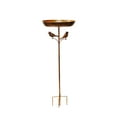 thumbnail image 1 of YFGEFTR Bird Bath for Outdoors, Vintage Freestanding Birdbath and Bird Feeder, Metal Feeder Bowl with 5-Pronged Base for Outdoor Garden Patio Yard Lawn Decor, 1 of 7
