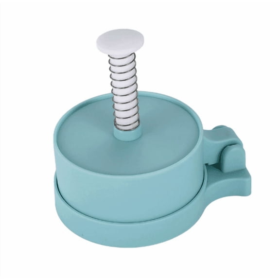 YFGEFTR Burger Press, Plastic Hamburger Patty Maker, Burger Shaper for Meat&Veggie Patties, Effort-Saving Spring Back Design