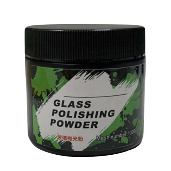 YFGEFTR Cerium Oxide Glass Polishing Powder - Glass Scratch Remover | Car Glass Oil Film Cleaner | Car Window Glass Polishing Compound | Auto Glass Cleaner Powder For RemoveScratch