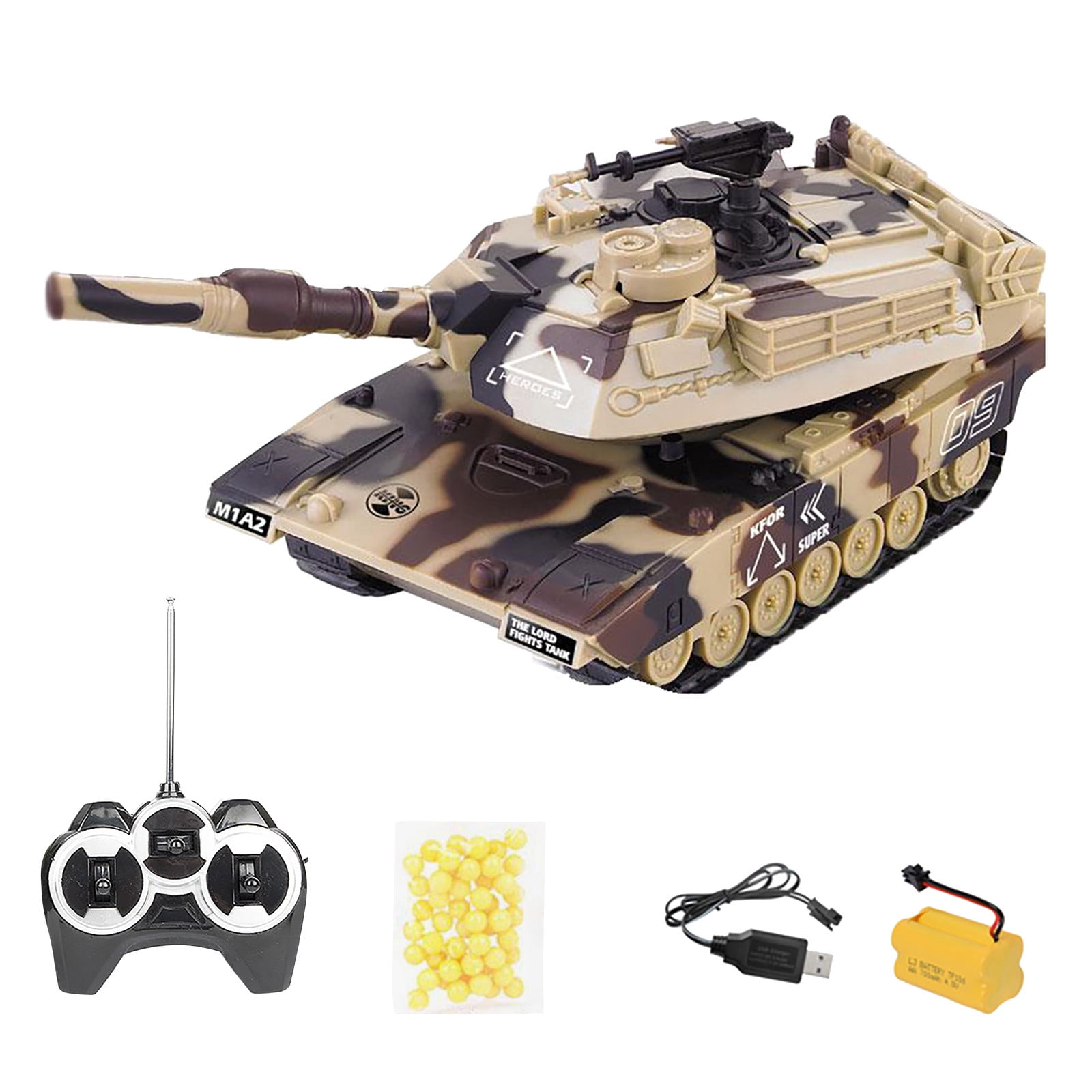 16 RC Airsoft Battle Tank M1A2 play vehicle Walmart