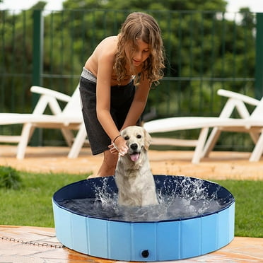 YFGEFTR Deals Foldable Dog Pet Bath Pool Dog Pet Pool Bathing Tub Kiddie Pool