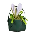 thumbnail image 1 of YFGEFTR Easter Bunny Baskets for Kids - Easter Basket Bags with Handles, Canvas Rabbit Tote Bags for Easter Egg Hunts, Party Gifts, and Storage (Empty), 1 of 6