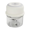 thumbnail image 1 of YFGEFTR Electric Garlic Chopper, USB Rechargeable, Portable Waterproof, with 3 Stainless Steel Blades for Garlic, Onion, Vegetables & Baby Food, 1 of 7