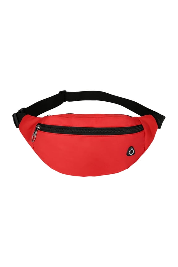 Fanny Pack for Men and Women, Waterproof Sports Waist Pack Bag, Crossbody Belt Bag with Headphone Jack, Running Phone Holder for Sports Traveling
