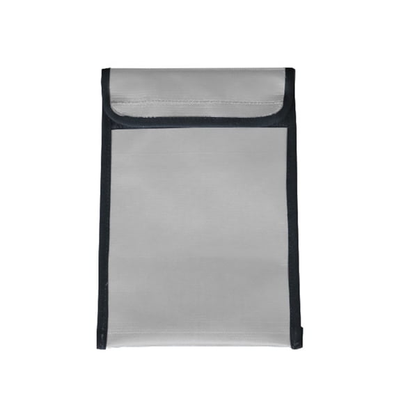 YFGEFTR Fireproof Document Bag (5200℉) with Fireproof Organizer Travel Case,Heat Insulated Fire&Water Resistant 8 Layers Safe Money Bag Storage for Important Documents,Cash,Power Bank,Valuables