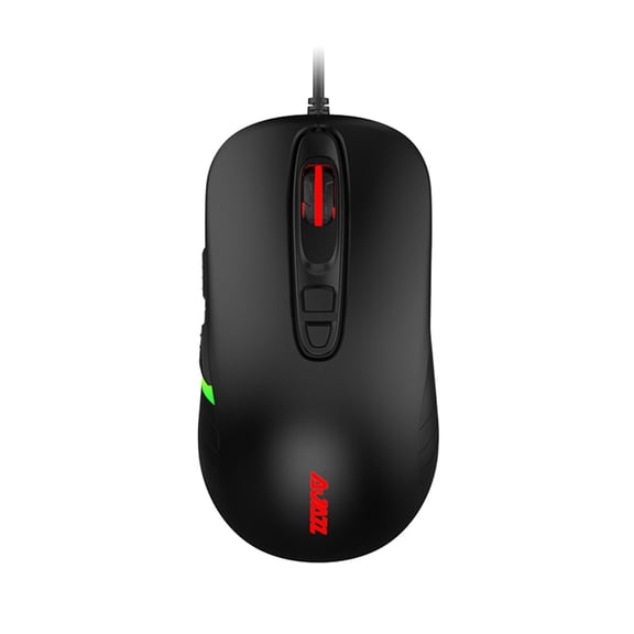YFGEFTR Gaming Mouse Wired, Ergonomic Gamer Laptop PC Optical Computer Mice, Lightweight Silent RGB Backlit Mouse with Adjustable 10000DPI/7 Programmable Side Buttons - Black