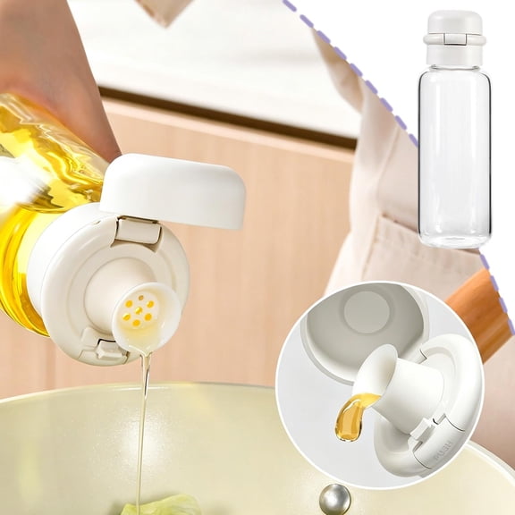 YFGEFTR Glass Spice Jars With Lids, Airtight Seasoning Containers, Transparent Seasoning Shaker for Spices, Durable & Odor-Resistant