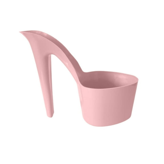 YFGEFTR High Heel Flower Pot, Plastic Planter with Stable Triangular Base Decorative Shape for Indoor Succulent and Office Plants