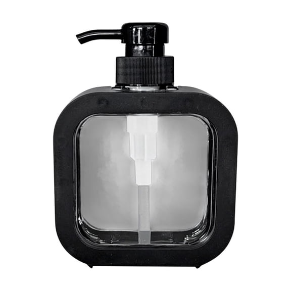 YFGEFTR Liquid Dispenser Pump Bottle 300ml Capacity, Refillable Plastic Container for Lotion Shampoo, Empty Squeeze Bottle with Pump, Travel Size for Bathroom, Easy Fill