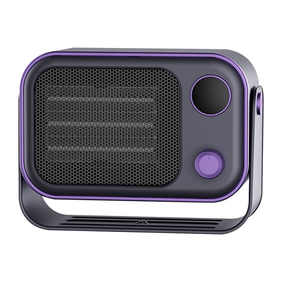 YFGEFTR Mini Space Heater, Safe PTC Ceramic Desk Heater with Tip-Over & Overheat Protection, Small Portable Personal Fast Heating for Office Home Dorm Bedroom
