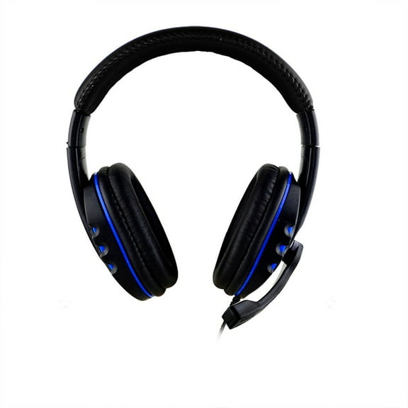 YFGEFTR New Gaming Headset Voice Control Wired HI-FI Sound Quality for PS4 Black - PS4 Wired Headset Headset
