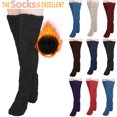 thumbnail image 1 of YFGEFTR Over Knee Fuzzy Socks high Plush Stockings Fuzzy Long Leg Warmers Winter Home Fluffy Sleeping Socks, 1 of 7