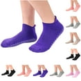 thumbnail image 1 of YFGEFTR Pilates Socks Grip for Women Non-Slip Grippy Yoga Socks Ankle for Barre, Ballet, Barefoot Training & Hospital Use, 1 of 2