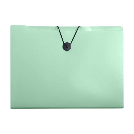 YFGEFTR Plastic Expanding File Folder, Transparent envelopes with Snap Closure, No Dividers, Large Capacity,Assorted Colors, Bills&Taxes, Letter/A4 Size for School/Office/Home